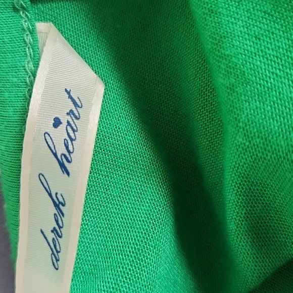 Derek Heart Green Short Sleeve Top - Picture 13 of 14